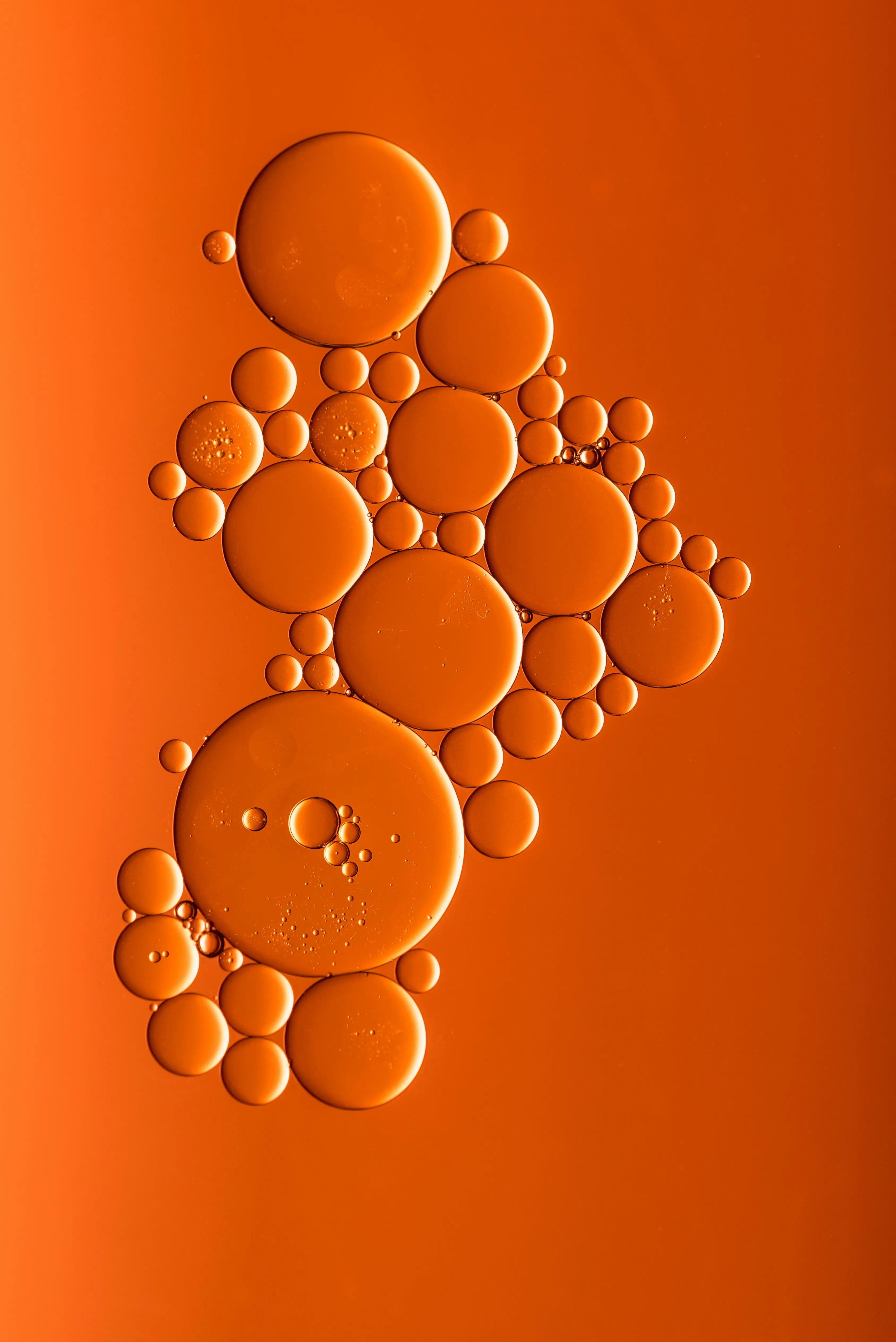 bubbles of gel